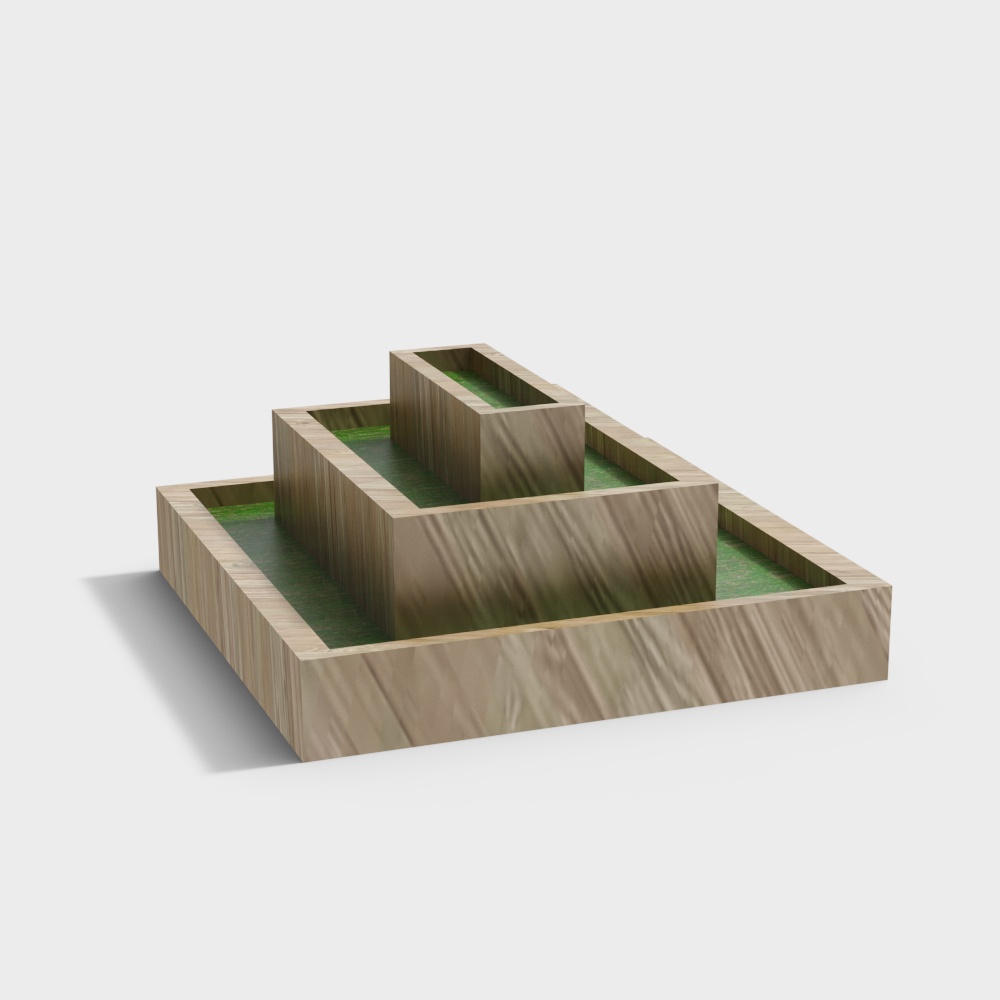 Natural Harmony Low-Polygon 3D Model