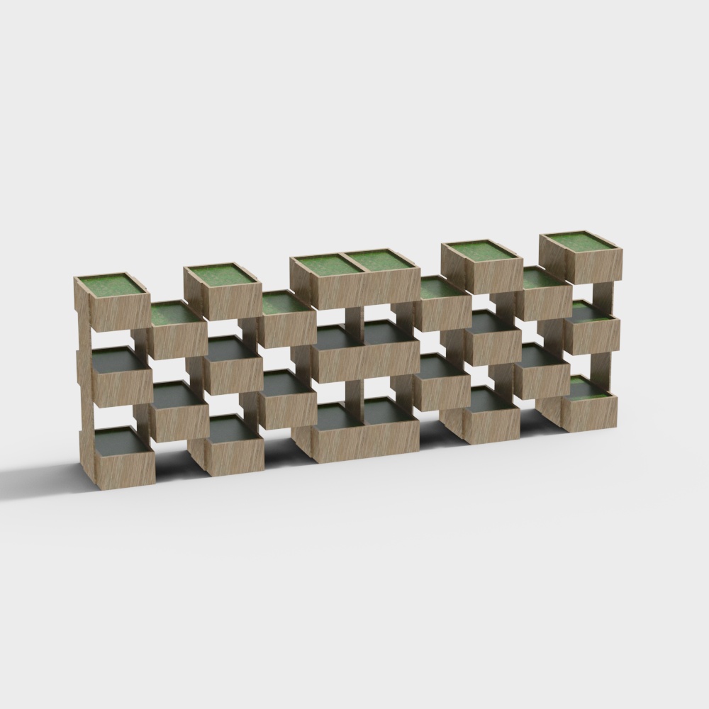 Modern garden planter box