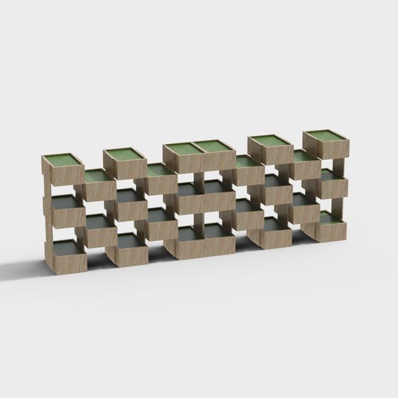 City Oasis 3D model for Modern Spaces