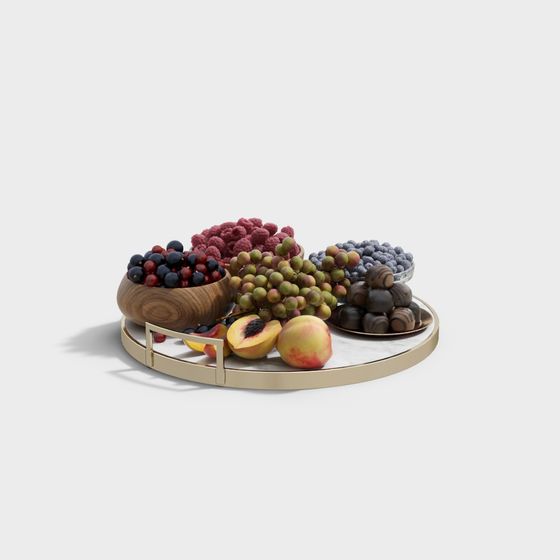 Fruit Platter 3D model