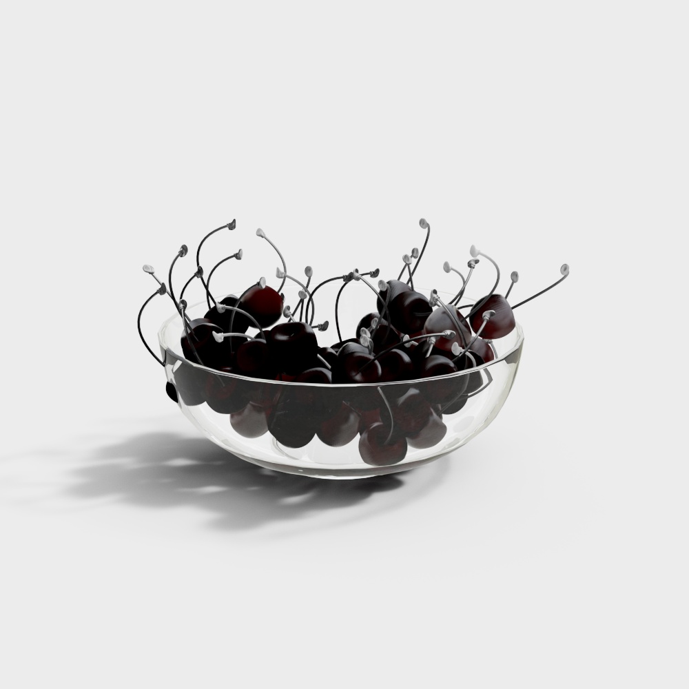 Bát trái cây anh đào