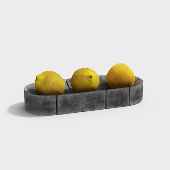 Lemon Display Stand 3D model