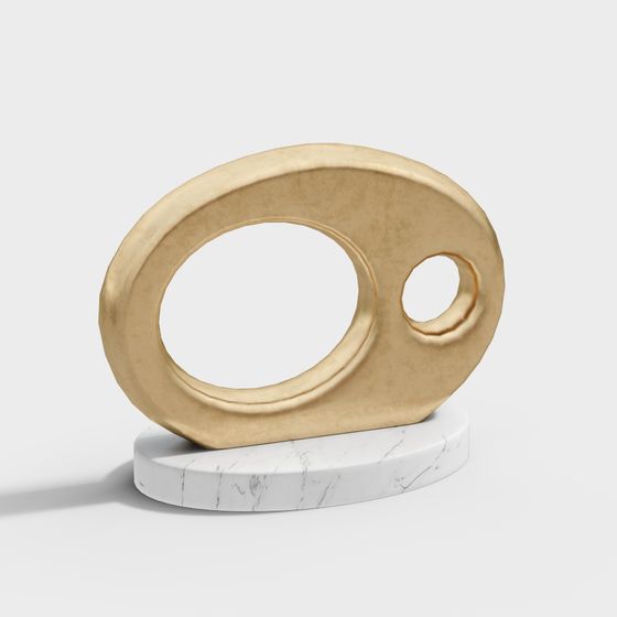 Golden Harmony 3D model