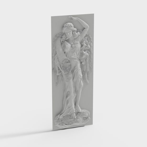 Angel Wings 3D Model for Creative Projects