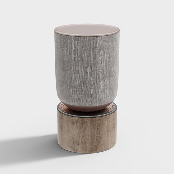 Modern Minimalist Smart Speaker 3D model