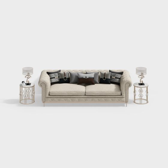 Urban Elegance Sofa 3D model