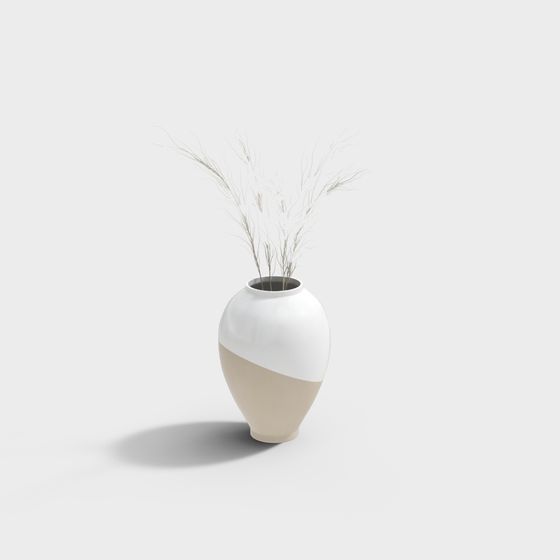 Elegant Vase 3D model for Modern Design