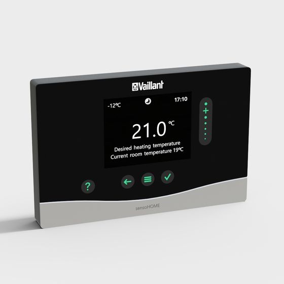 Vaillant sensoHOME Thermostat 3D model