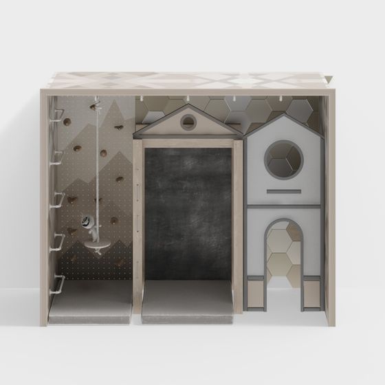 Urban Cabin 3D model for Creative Projects