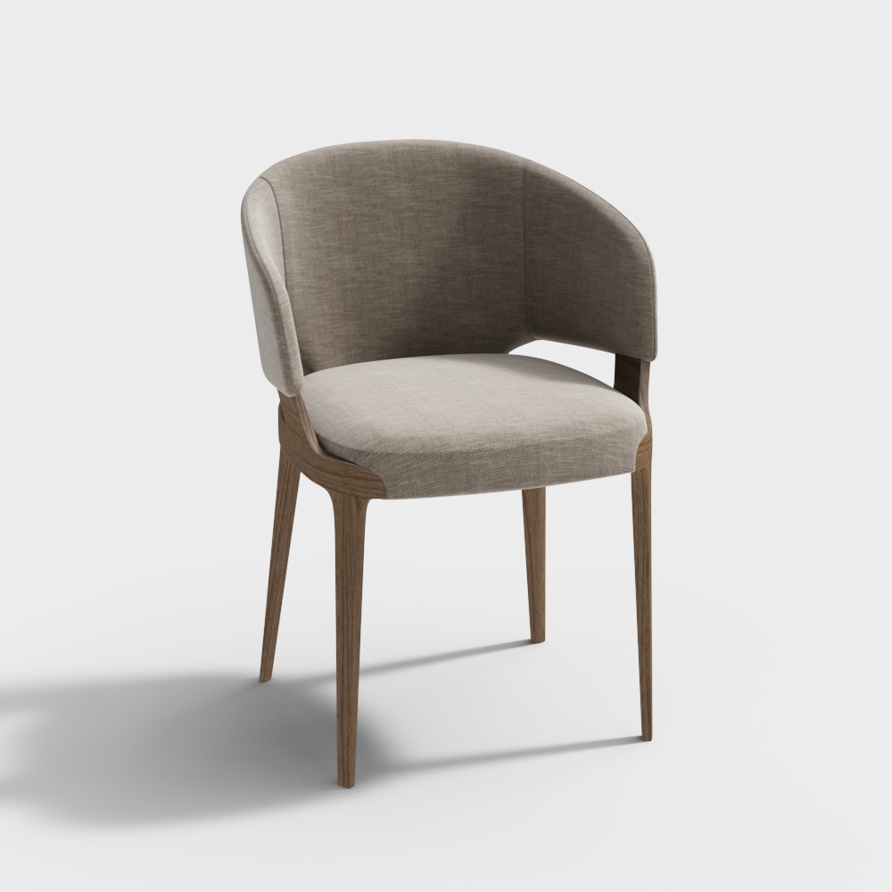 Cozy Lounge Chair 3D model