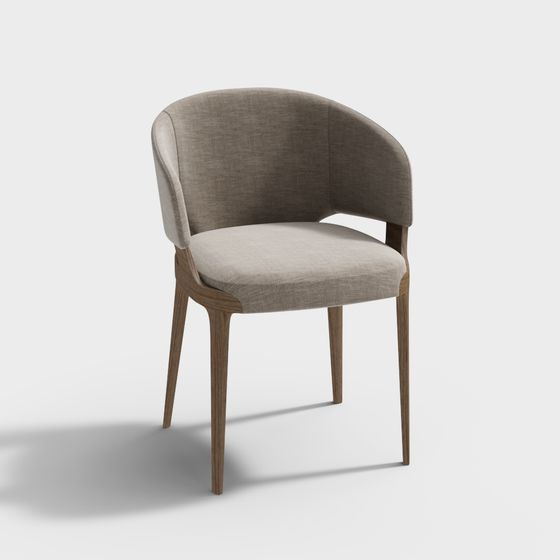 Cozy Lounge Chair 3D model