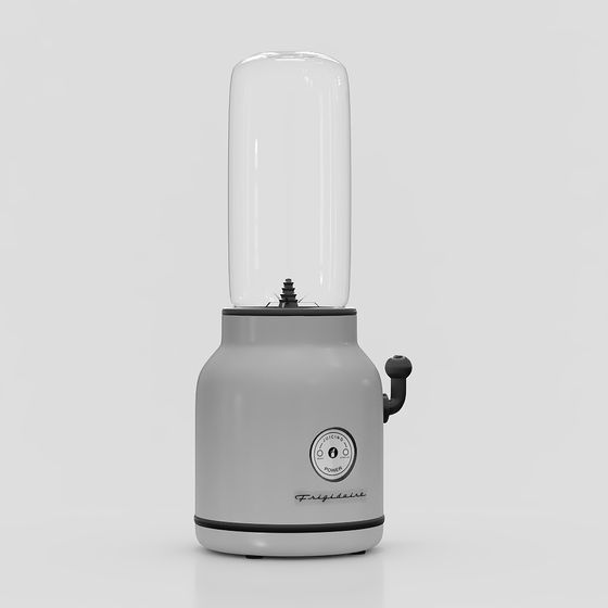 Vintage Low-Poly Blender 3D model