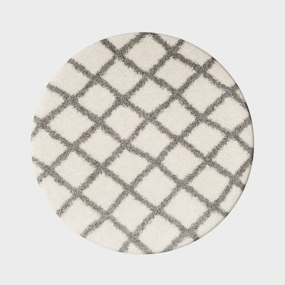 Elegant Lattice Rug 3D model for Modern Interiors