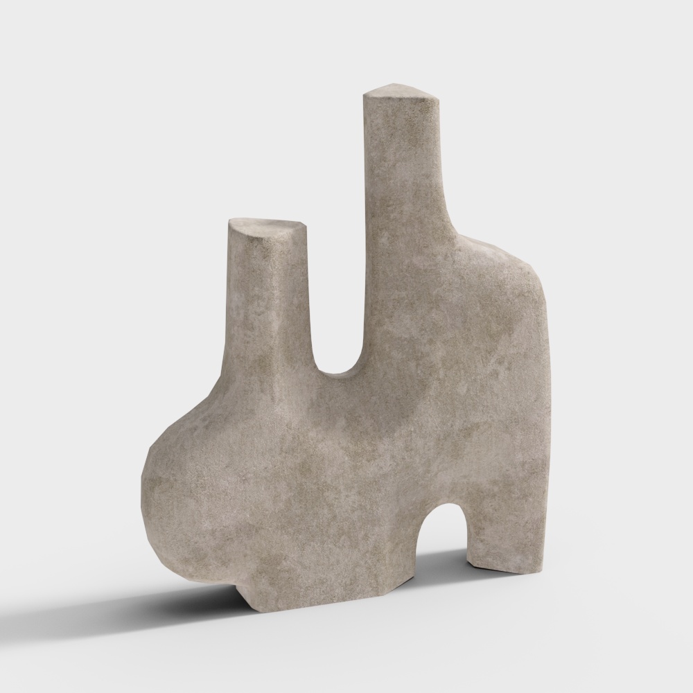 Concrete Sculpture 3D model