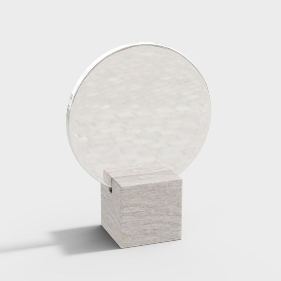 Moonstone Low-Poly High-Detail 3D model