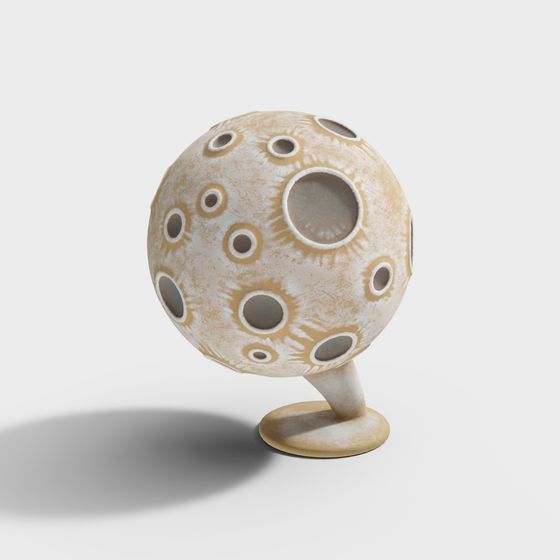 Moon Explorer 3D Model for Creative Projects
