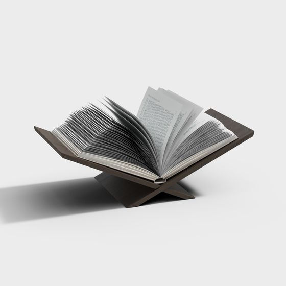 Elegant 3D Model of the Book of Knowledge