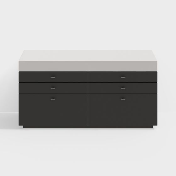 Urban Storage Cabinet 3D model