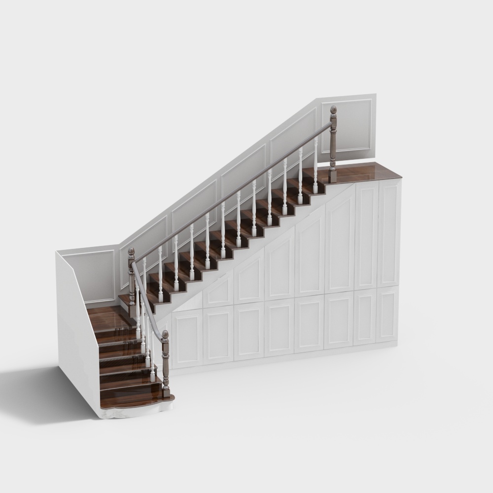 Simple European stair