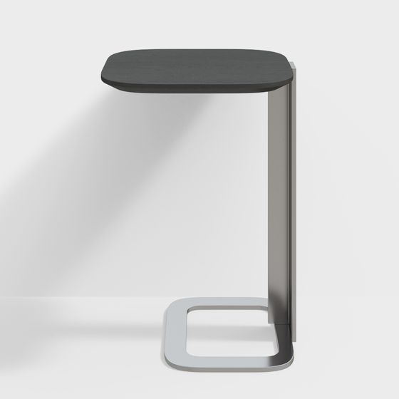 Streamlined Side Table 3D model