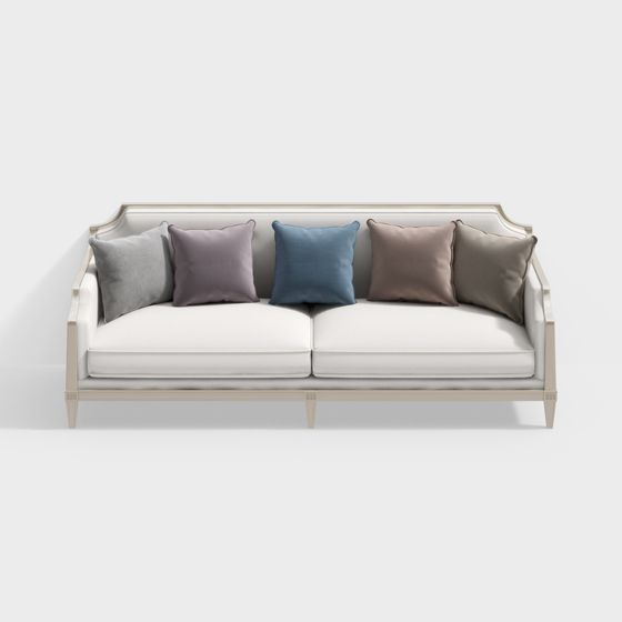 Elegant Unique 3D Sofa Model for Modern Interiors