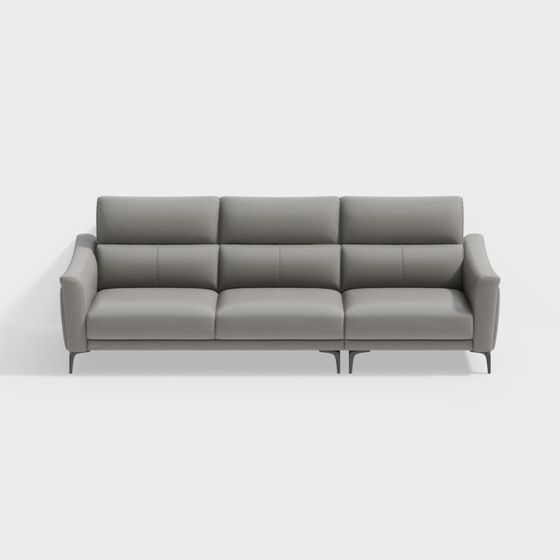 Sofa đơn BS181-A + sofa đôi - màu cát khói hoàng hôn