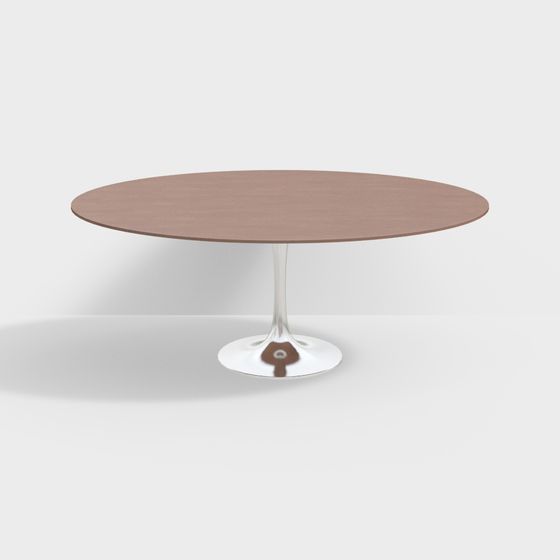 Elegant Round Table 3D model for Modern Design