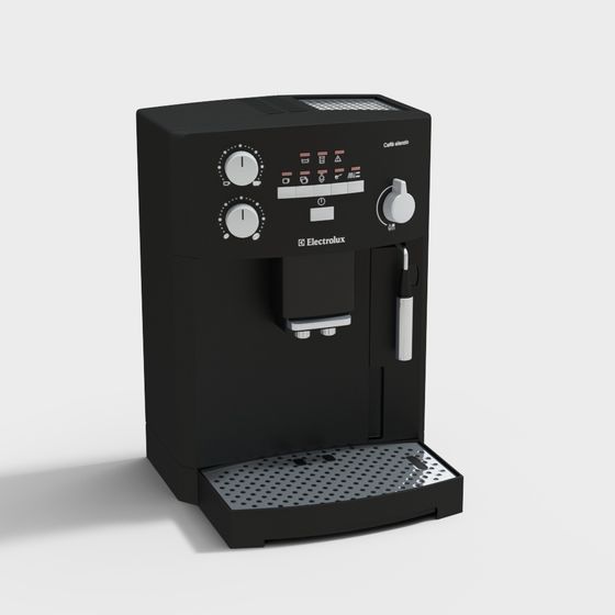 Realistic Electrolux Coffee Maker 3D model