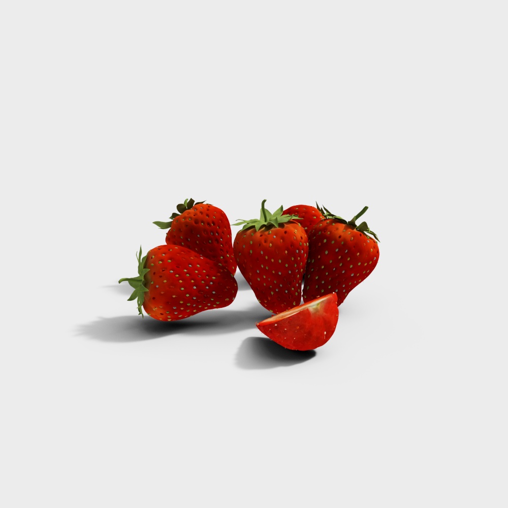 Strawberry Paradise 3D model