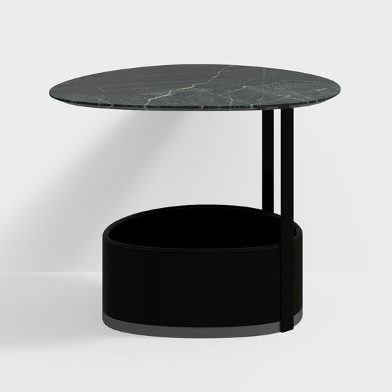 Elegant Round Table 3D model