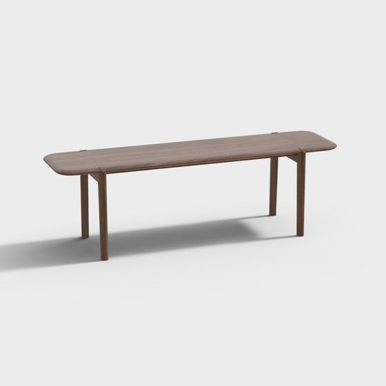 Urban Bench 3D model for Modern Projects