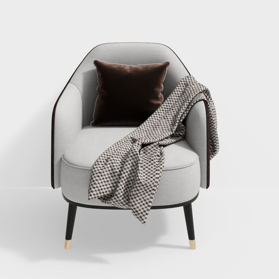 Cozy Retreat Chair 3D model