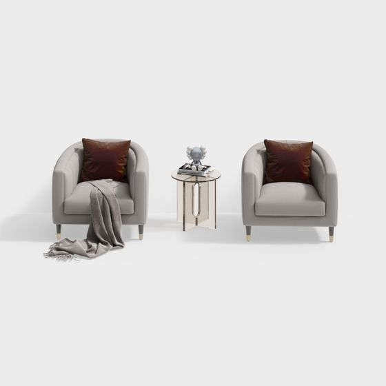 Urban Living Room Sofa 3D model