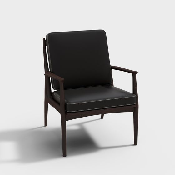 Mid-Century Modern Chair 3D model