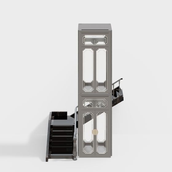 Art Deco Elevator 3D model