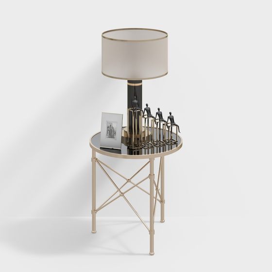 Elegance Side Table 3D model