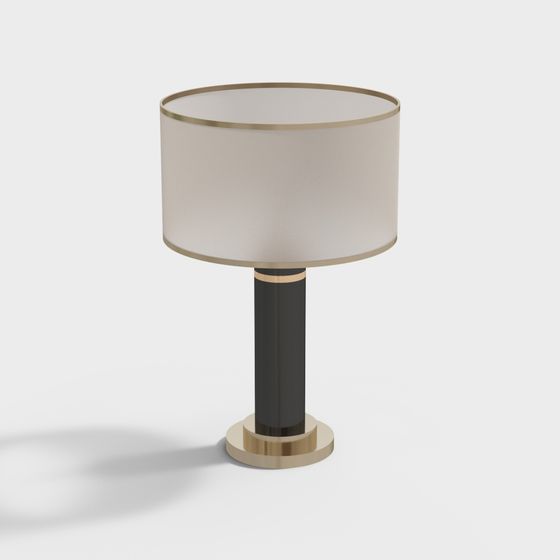 Elegant Minimalist Table Lamp 3D model