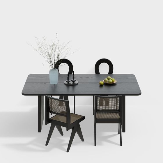 Urban Dining Table 3D model