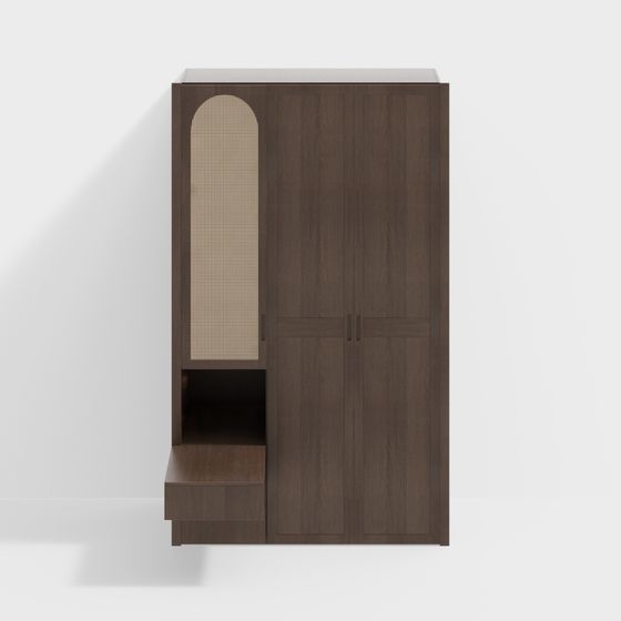 Armoire 2.0 3D model - Modern Minimalist Design