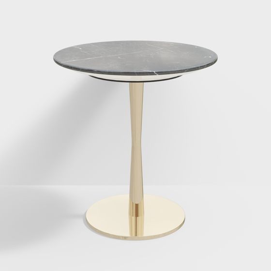 Elegance Round Table 3D model