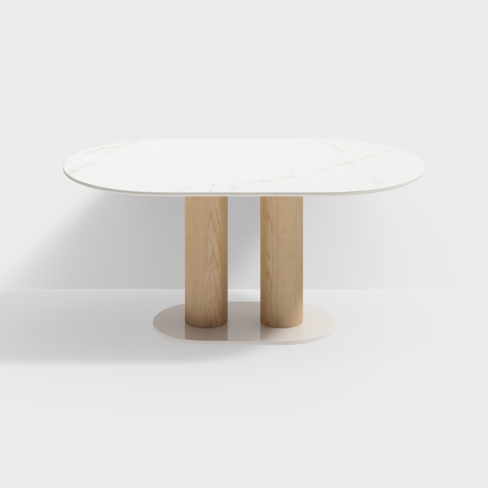 1.4m cryolite dining table 313#