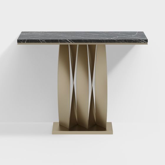 Urban Elegant Table 3D model for Modern Spaces