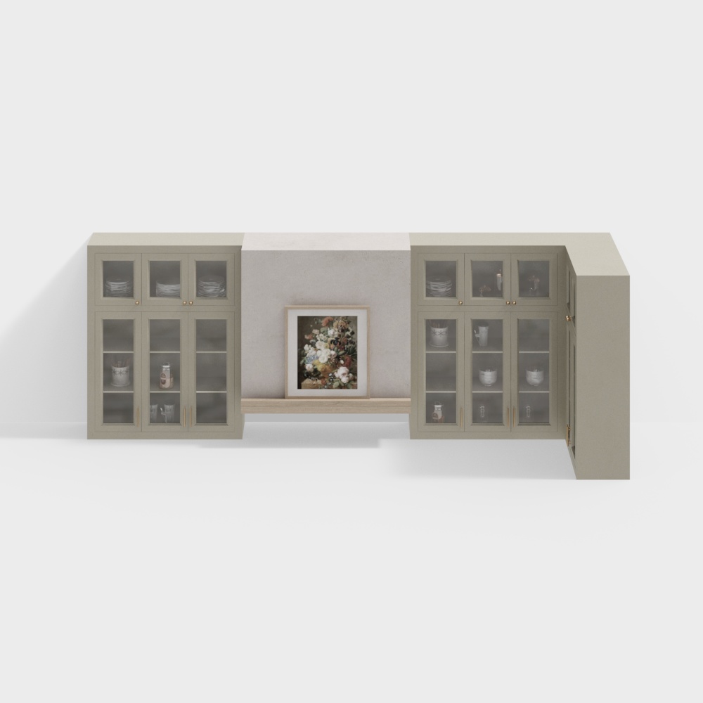 American kitchen cabinet