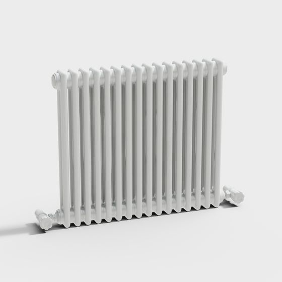 Vintage Radiator 3D model for Cozy Interiors