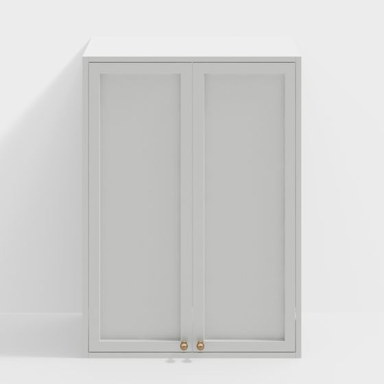 City Window Cabinet 3D model