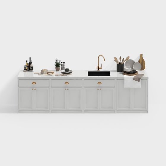 北欧スタイルのキャビネット