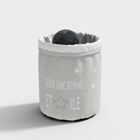 Starry Night Bag 3D model