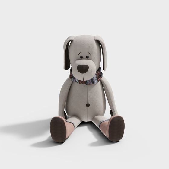 Cute 3D Dog Model - Yoyo for Creative Projects