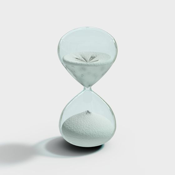 Timeless Hourglass 3D model