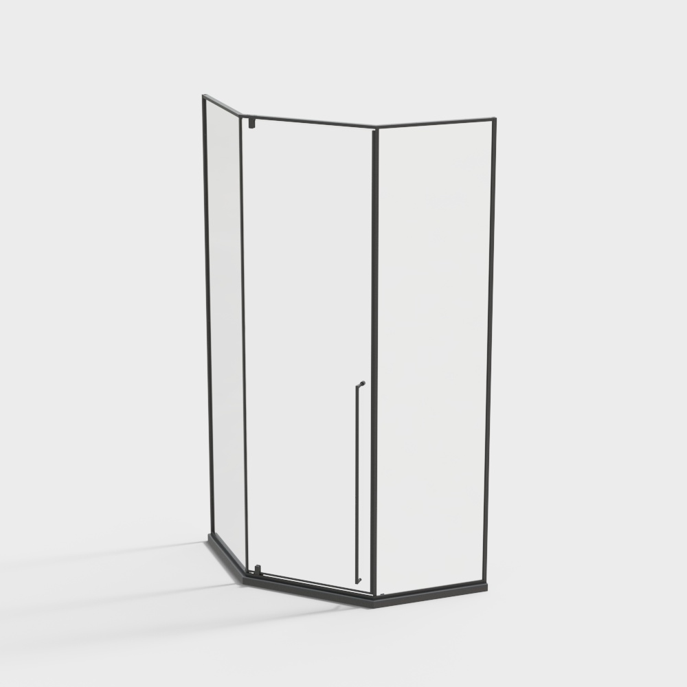 PQ Diamond-Shaped Trial Shower Room